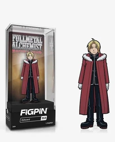 FiGPiN Fullmetal Alchemist: Brotherhood Classic Edward Enamel Pin - Create Marketplace