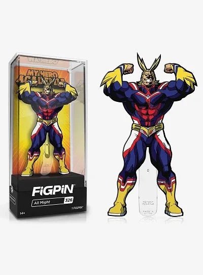 FiGPiN My Hero Academia All Might (Flexed Arms) Enamel Pin - Create Marketplace