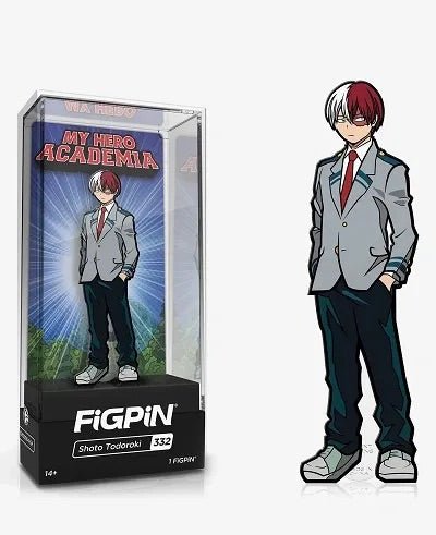 FiGPiN My Hero Academia Shoto Todoroki (School Uniform) Enamel Pin - Create Marketplace