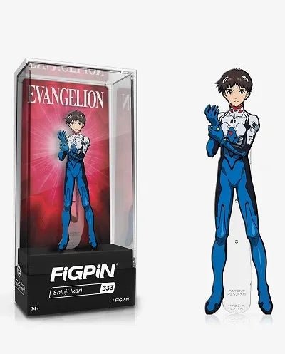 FiGPiN Neon Genesis Evangelion Shinji Ikari Enamel Pin - Create Marketplace