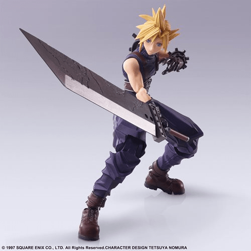 Final Fantasy VII Cloud Strife Bring Arts Action Figure - Create Marketplace