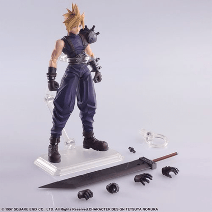 Final Fantasy VII Cloud Strife Bring Arts Action Figure - Create Marketplace