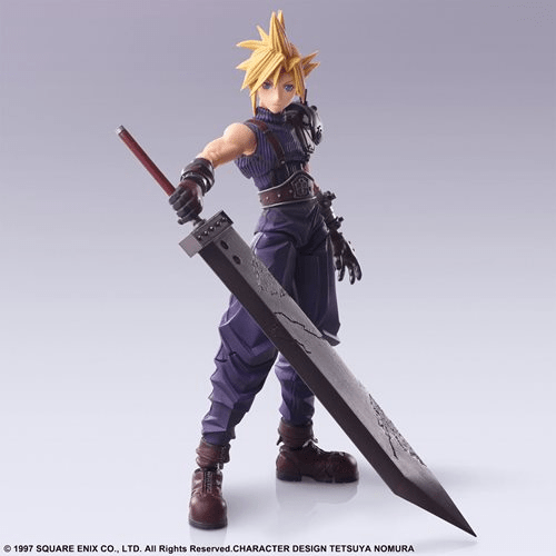 Final Fantasy VII Cloud Strife Bring Arts Action Figure - Create Marketplace