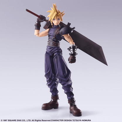 Final Fantasy VII Cloud Strife Bring Arts Action Figure - Create Marketplace