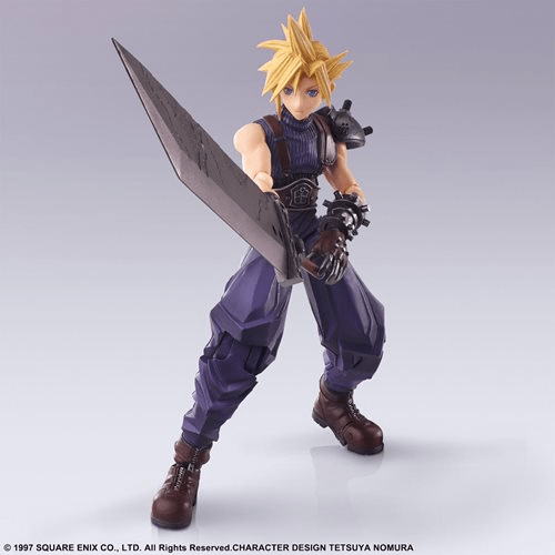 Final Fantasy VII Cloud Strife Bring Arts Action Figure - Create Marketplace