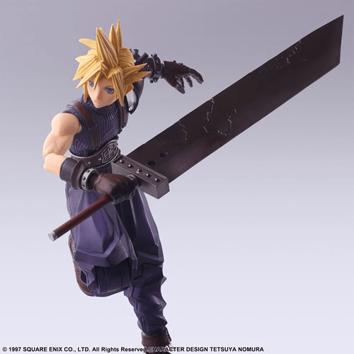 Final Fantasy VII Cloud Strife Bring Arts Action Figure - Create Marketplace