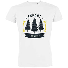 Forest Is Life Men's Organic Tee - Create Marketplace