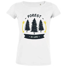 Forest Is Life Women's Organic Tee - Create Marketplace