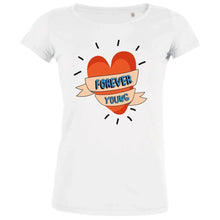 Forever Young Women's Organic Tee - Create Marketplace