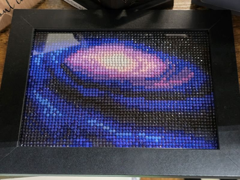 Framed Black Hole D.A. - made by kid wesley - Create Marketplace