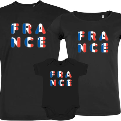 France Bleu Blanc Rouge Matching Organic Cotton Family Set (Set of 3) - Create Marketplace