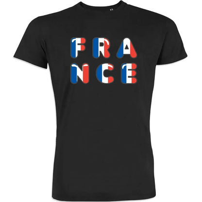France Bleu Blanc Rouge Tower Men's Organic Cotton Tee - Create Marketplace