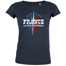 France La Fête Nationale Women's Organic Cotton Tee - Create Marketplace
