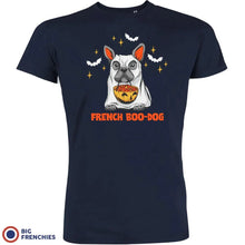 French Boo-Dog Halloween Men's Organic Cotton Tee - Create Marketplace