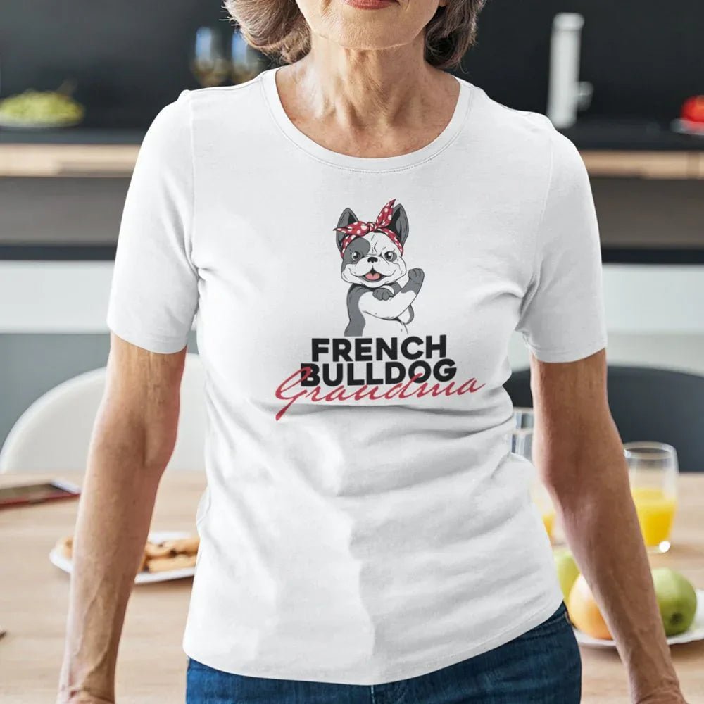French Bulldog Grandma Women's Organic Cotton Tee - Create Marketplace
