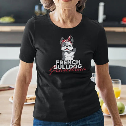 French Bulldog Grandma Women's Organic Cotton Tee - Create Marketplace