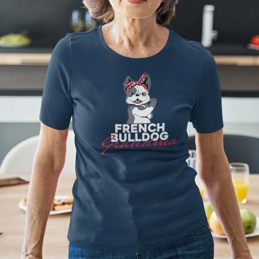 French Bulldog Grandma Women's Organic Cotton Tee - Create Marketplace