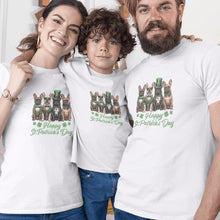 French Bulldog Happy St Patrick's Day Matching Organic Cotton T-Shirts Family Set (Set of 3) - Create Marketplace