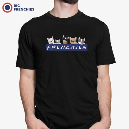 French Bulldogs Men's Organic Cotton Tee - Create Marketplace