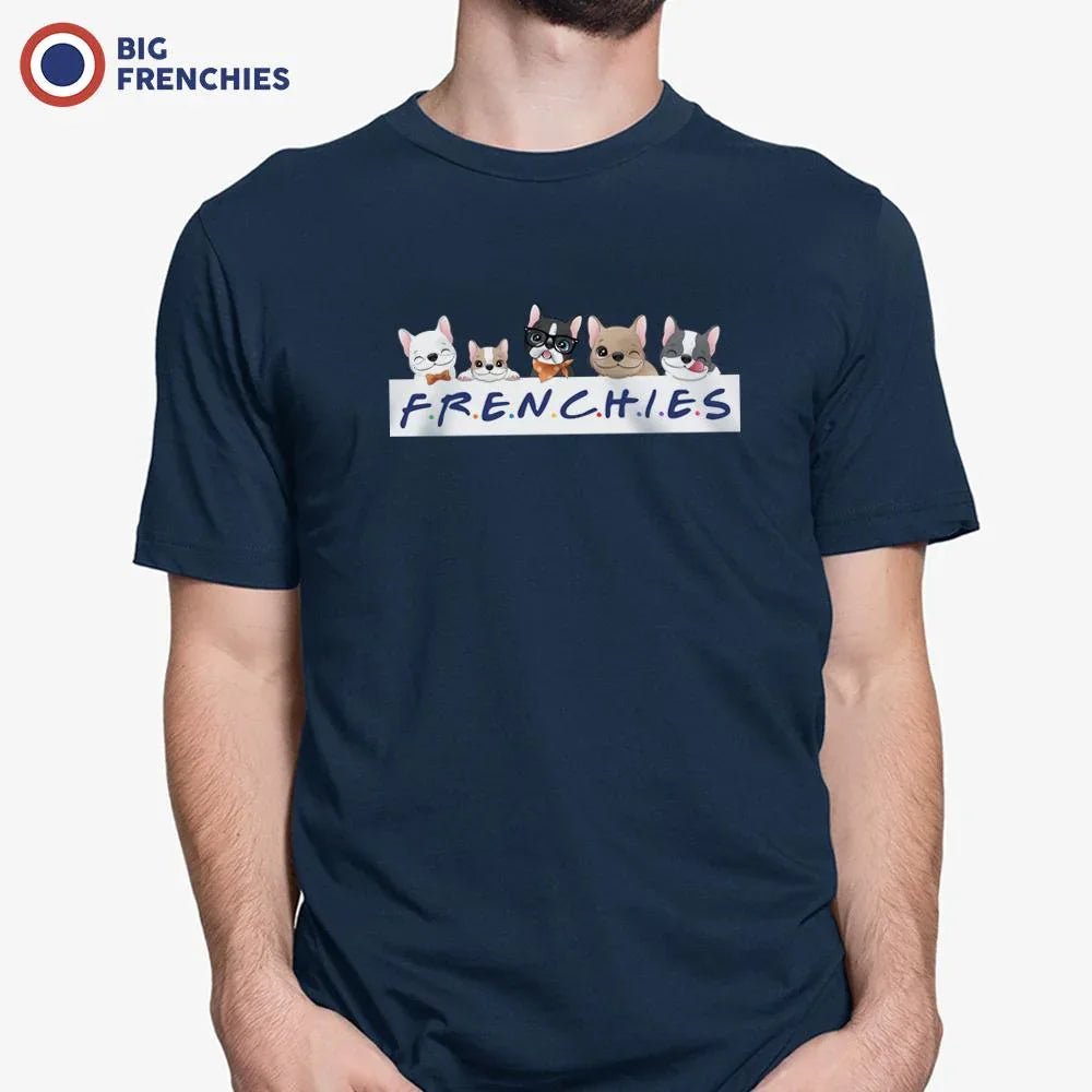 French Bulldogs Men's Organic Cotton Tee - Create Marketplace