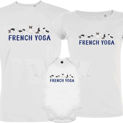 French Yoga Matching Organic Cotton Family Set (Set of 3) - Create Marketplace
