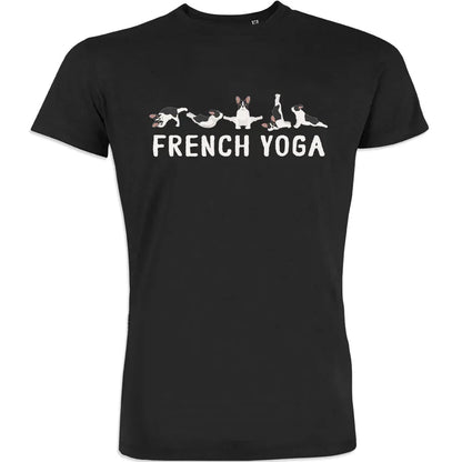 French Yoga Men's Organic Cotton Tee - Create Marketplace