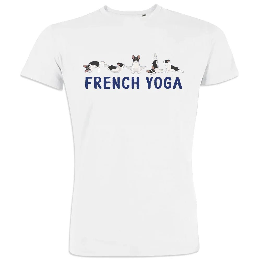 French Yoga Men's Organic Cotton Tee - Create Marketplace