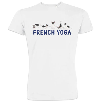 French Yoga Men's Organic Cotton Tee - Create Marketplace