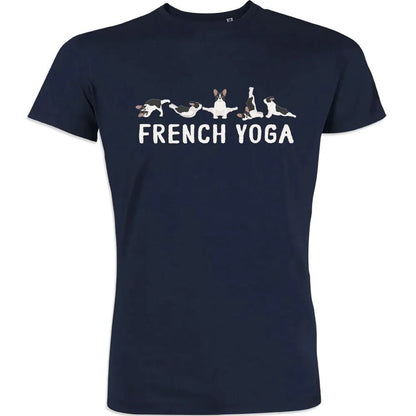 French Yoga Men's Organic Cotton Tee - Create Marketplace