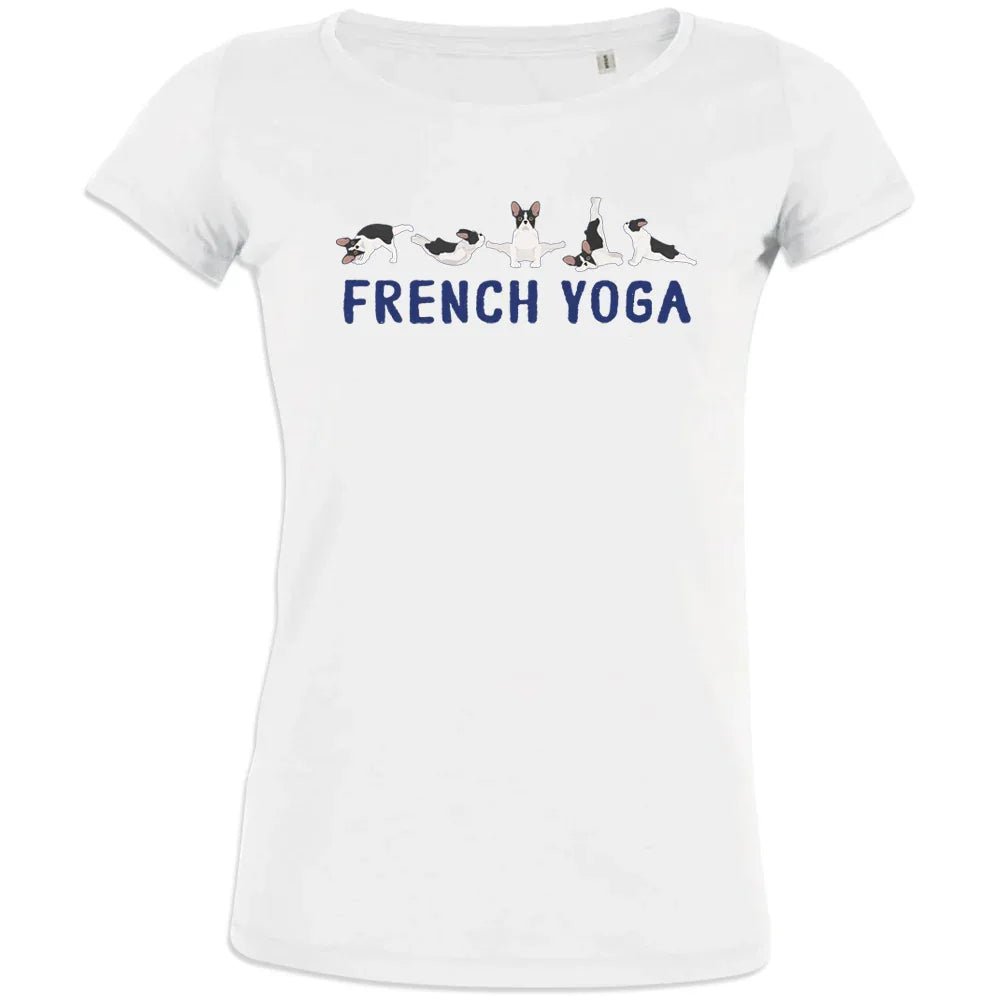 French Yoga Women's Organic Cotton Tee - Create Marketplace