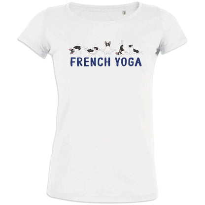 French Yoga Women's Organic Cotton Tee - Create Marketplace