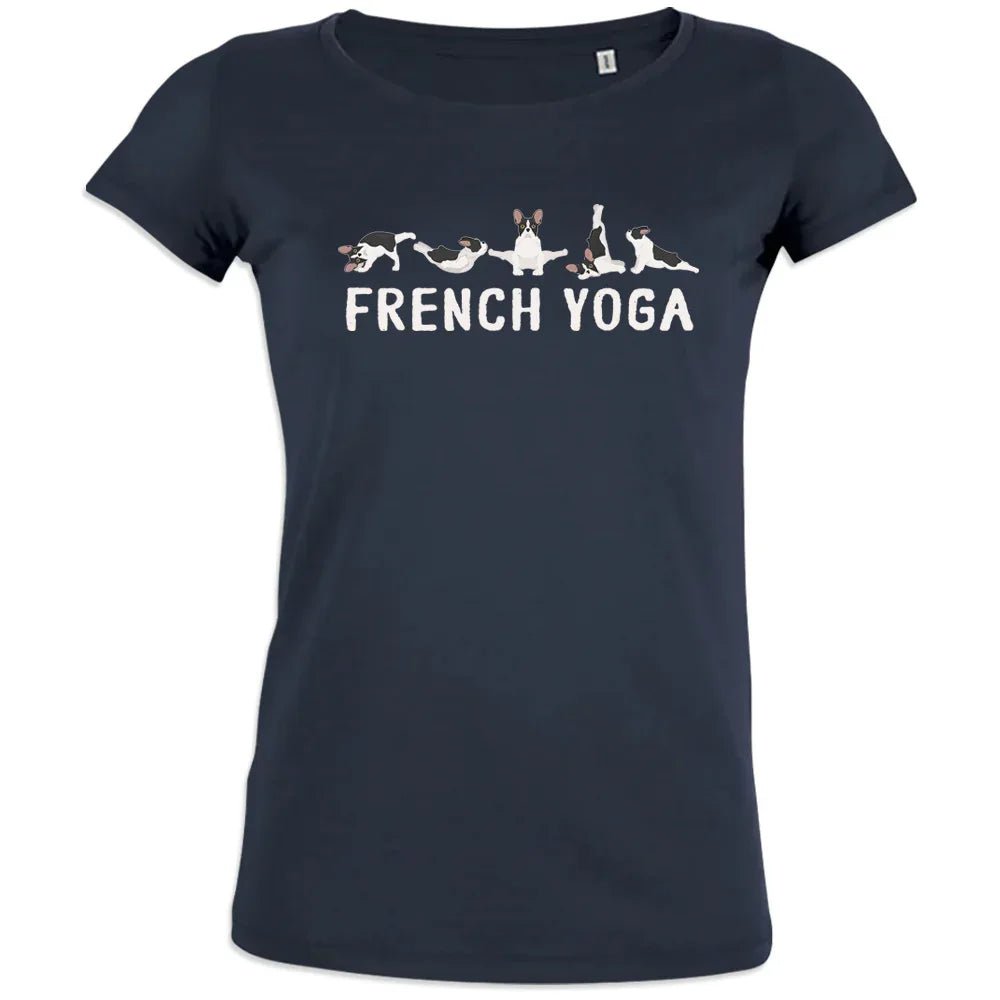 French Yoga Women's Organic Cotton Tee - Create Marketplace