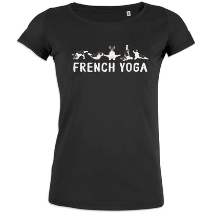 French Yoga Women's Organic Cotton Tee - Create Marketplace