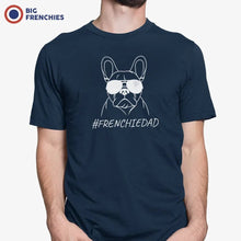 Frenchie Dad Dog With Glasses Men's Organic Cotton Tee - Create Marketplace