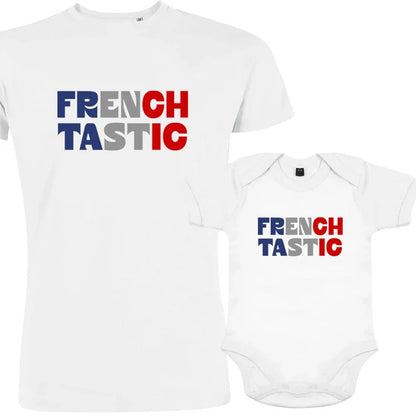 Frenchtastic Dad and Child Organic Cotton family Set (Set of 2) - Create Marketplace