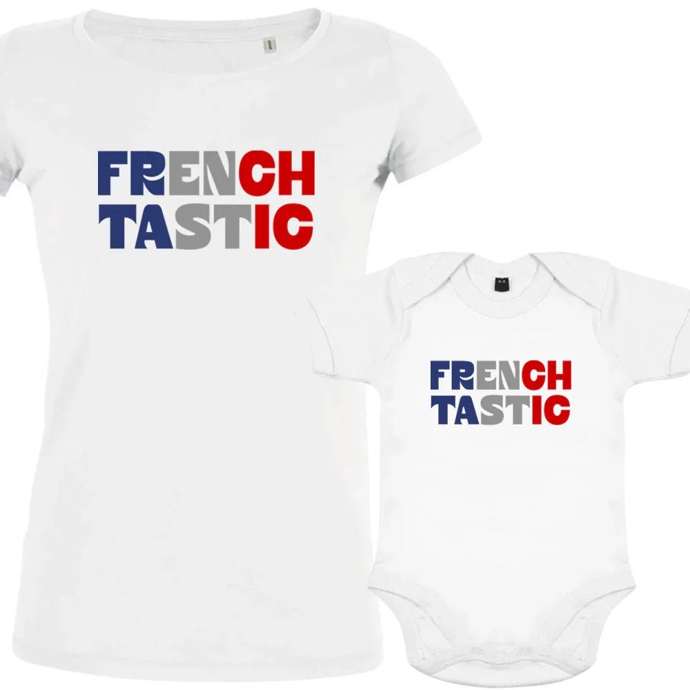 Frenchtastic Mom and Child Organic Cotton family Set (Set of 2) - Create Marketplace