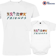 Friends Christmas Dad and Child Organic Cotton family Set (Set of 2) - Create Marketplace
