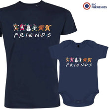 Friends Christmas Dad and Child Organic Cotton family Set (Set of 2) - Create Marketplace