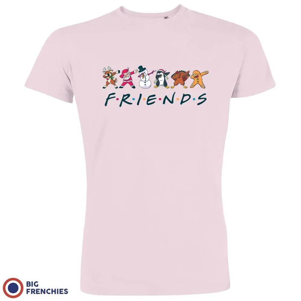 Friends Christmas Men's Organic Cotton Tee - Create Marketplace