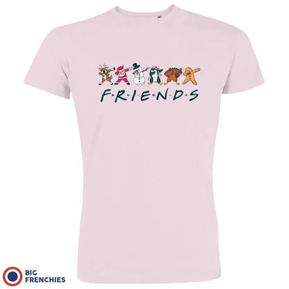 Friends Christmas Men's Organic Cotton Tee - Create Marketplace