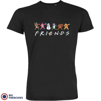 Friends Christmas Men's Organic Cotton Tee - Create Marketplace