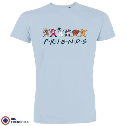 Friends Christmas Men's Organic Cotton Tee - Create Marketplace
