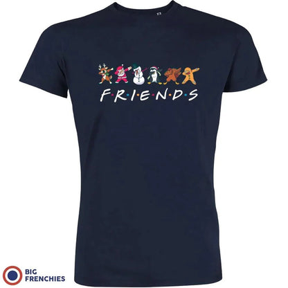 Friends Christmas Men's Organic Cotton Tee - Create Marketplace