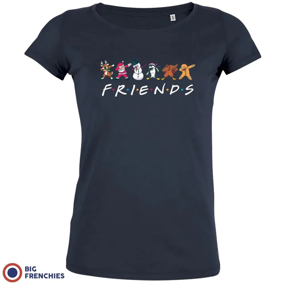 Friends Christmas Women's Organic Cotton Tee - Create Marketplace
