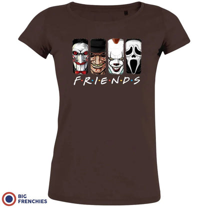 Friends Halloween Women's Organic Cotton Tee - Create Marketplace