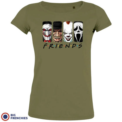 Friends Halloween Women's Organic Cotton Tee - Create Marketplace