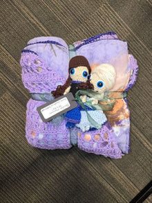 Frozen Elsa/Anna Dolls and Blanket Set - Create Marketplace