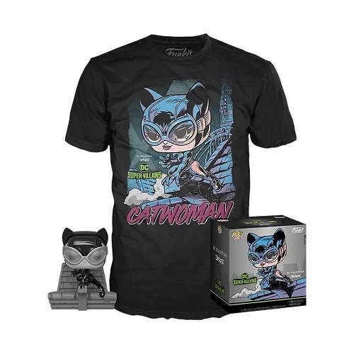 Funko POP! and Tee: Catwoman by Jim Lee T-Shirt - Create Marketplace