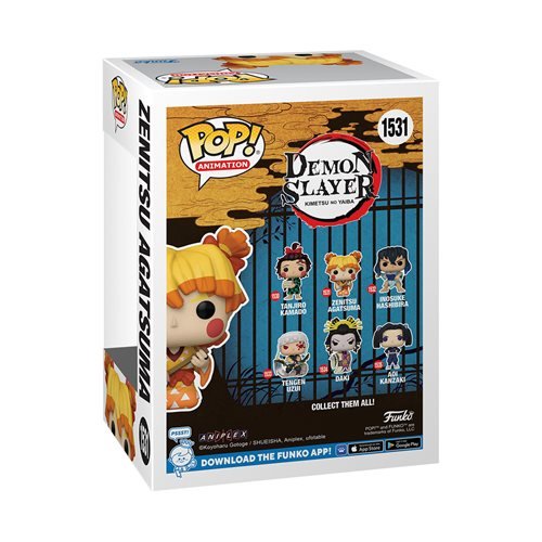 Funko POP! Animation: Demon Slayer - Zenitsu Agatsuma (Kimono) - Create Marketplace