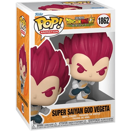 Funko POP Animation: Dragon Ball Super - Super Saiyan God Vegeta - Create Marketplace